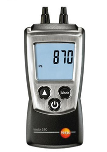 Testo 510 - Differential Pressure and Flow Meter